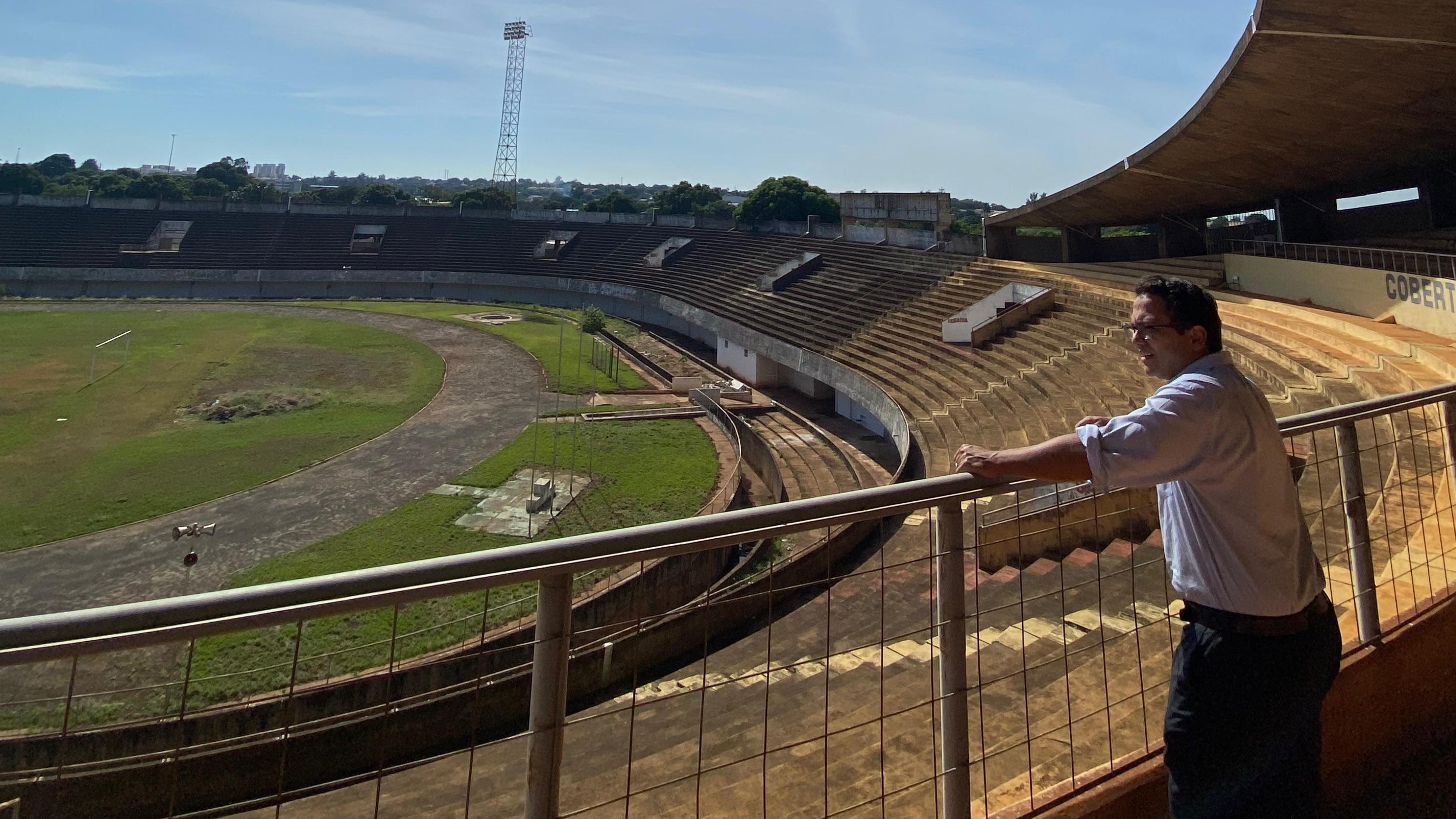 Deputado Pedrossian Neto no Estádio Morenão